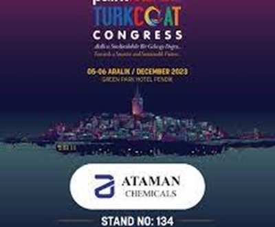 NOUS AVONS PARTICIPÉ AU 9ÈME CONGRÈS INTERNATIONAL DE PEINTURE ET DE MATIÈRES PREMIÈRES DE PAINTISTANBUL & TURKCOAT !